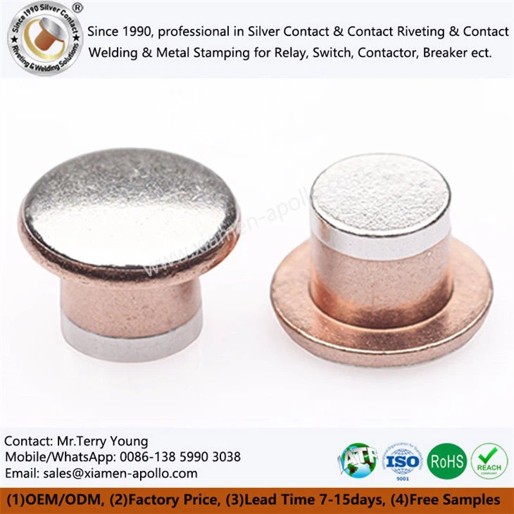 Trimetal Electric Silver Contacts