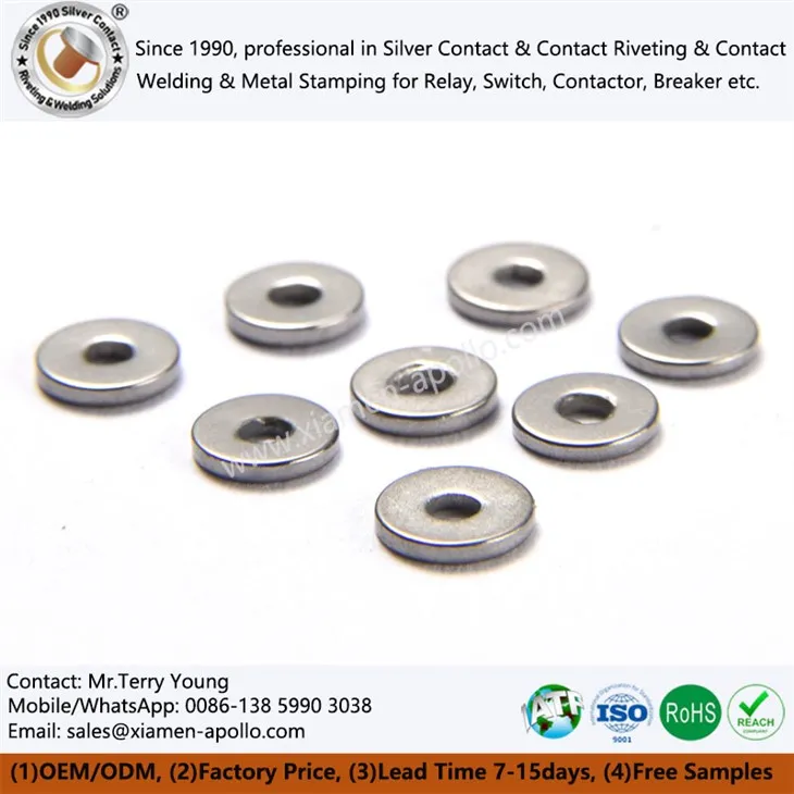 Pure Tungsten Disc for Car Horn Pure Tungsten Disc for Car Horn