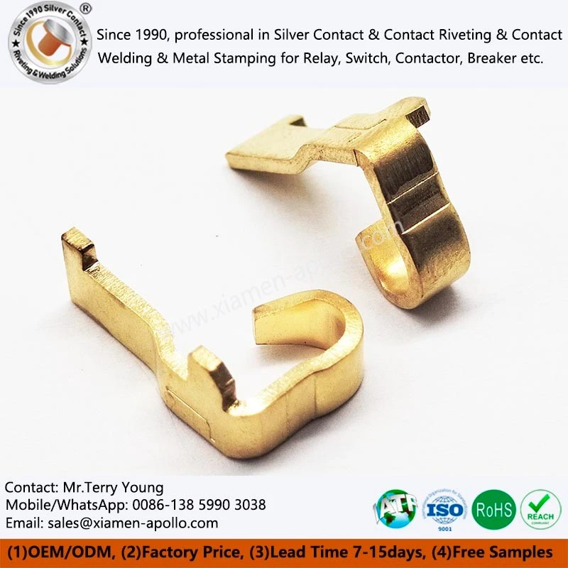 Brass Contact Plug Pin for Electric Switch Socket Parts Brass Contact Plug Pin for Electric Switch Socket Parts