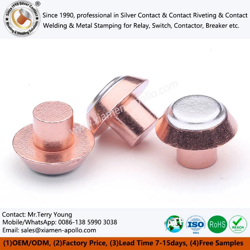 Cap Head Silver Contacts Cap Head Silver Contacts