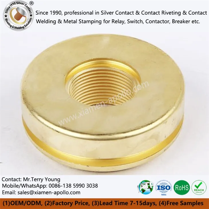 CNC fräsar mässingsdelar