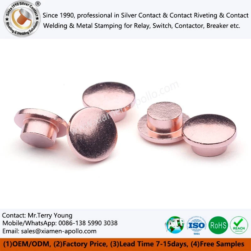 Copper Silver Contact for Switch