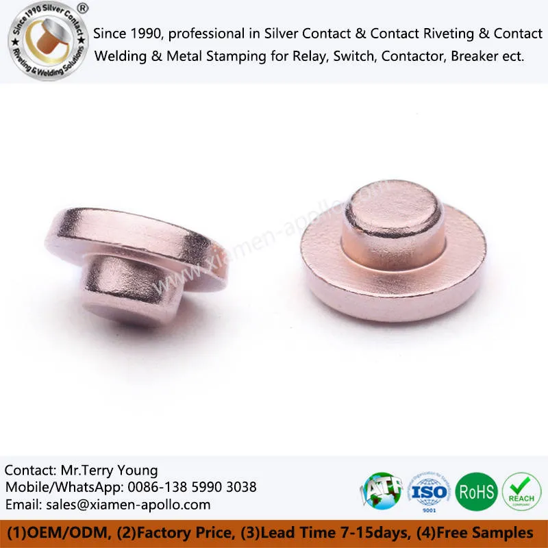 Electric Copper Contacts Electric Copper Contacts