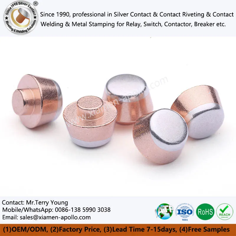 Elektriska kontakter Stort huvud Liten fot