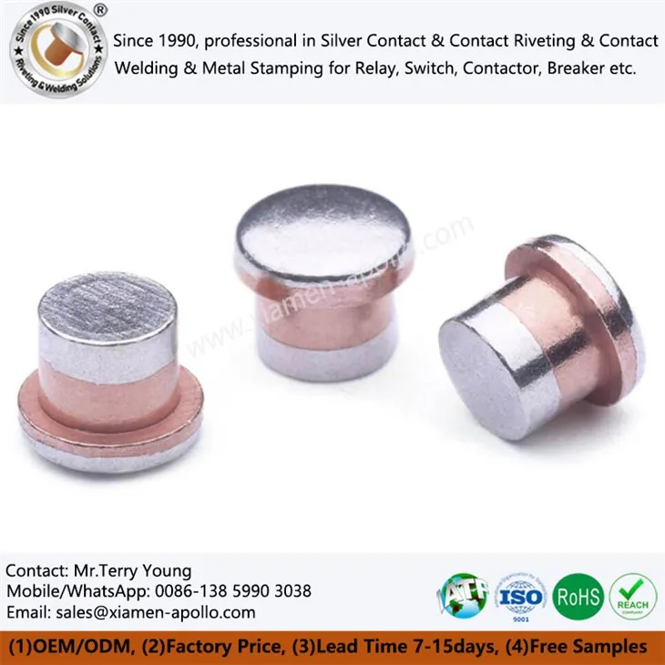 Elektriska trimetalnitkontakter