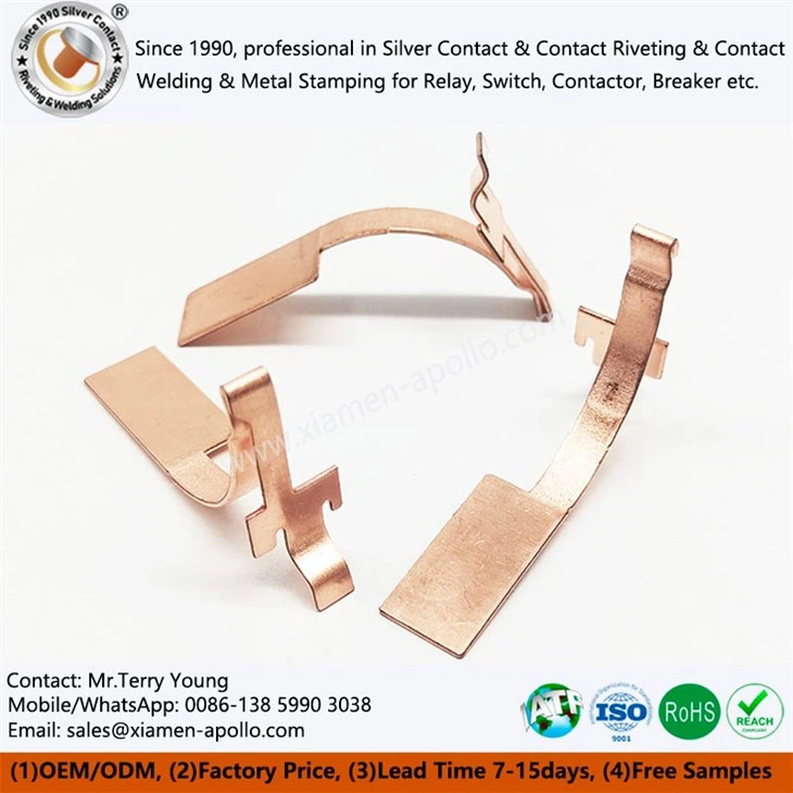 Copper Electrical Contact Stamping Components