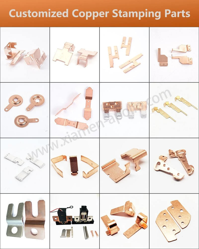 Customized Copper Stamping Parts Customized Copper Stamping Parts