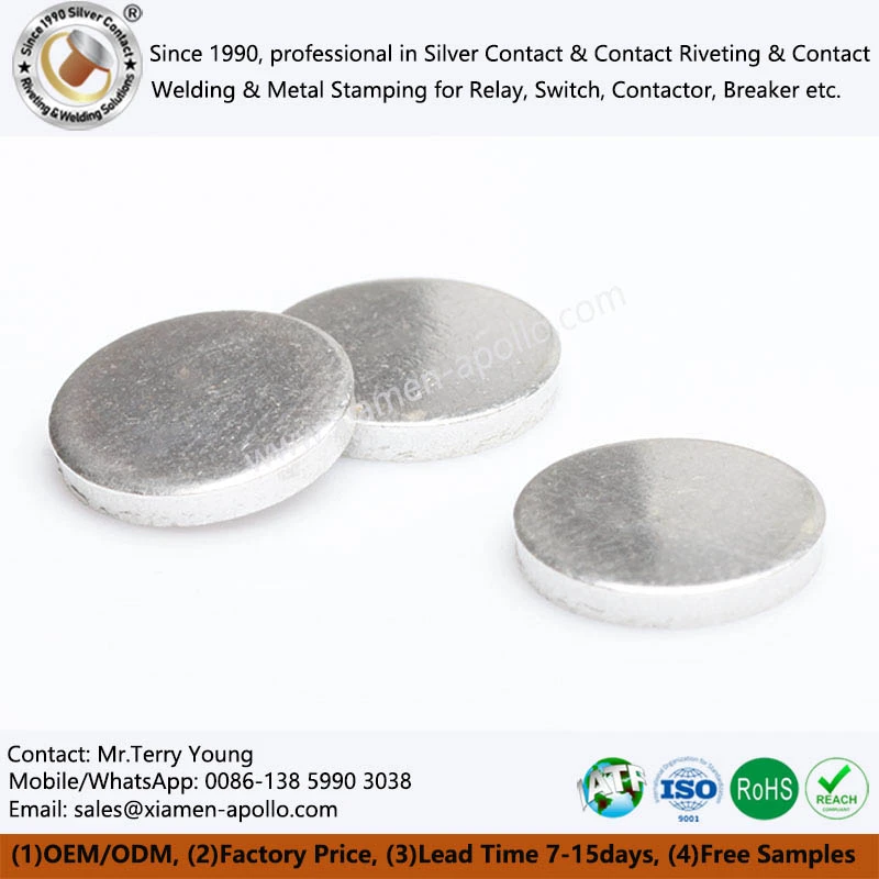 High-frequency Welding Silver Contact High-frequency Welding Silver Contact