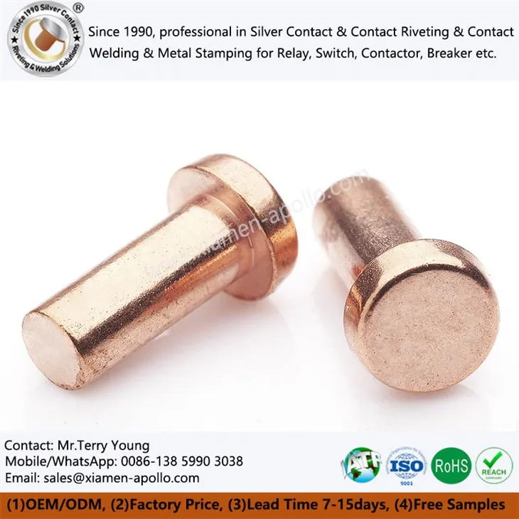 Rena kopparkontakter