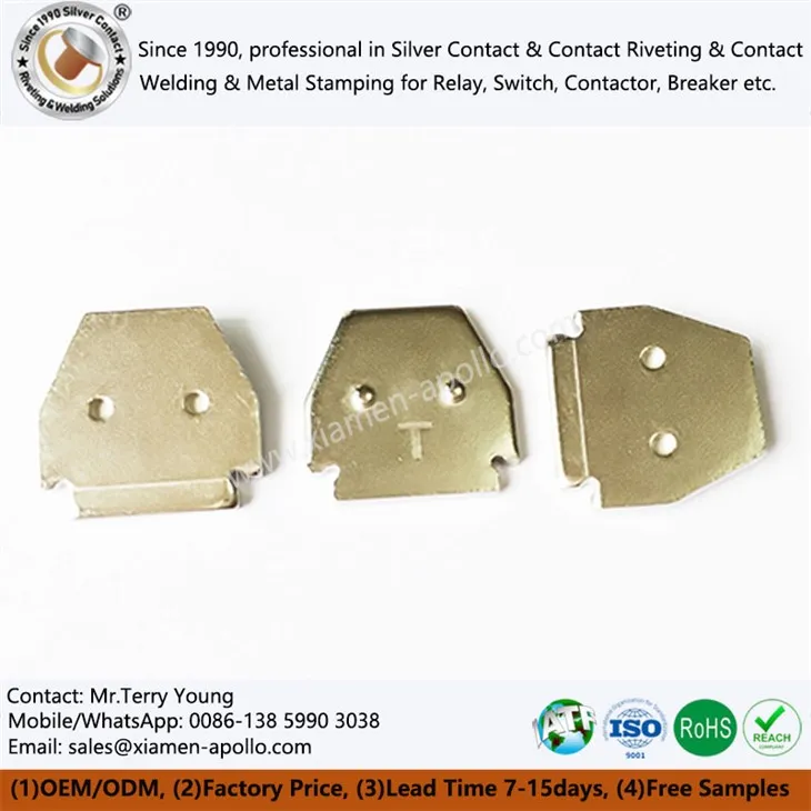 Rena järnstämpeldelar för EV -relä