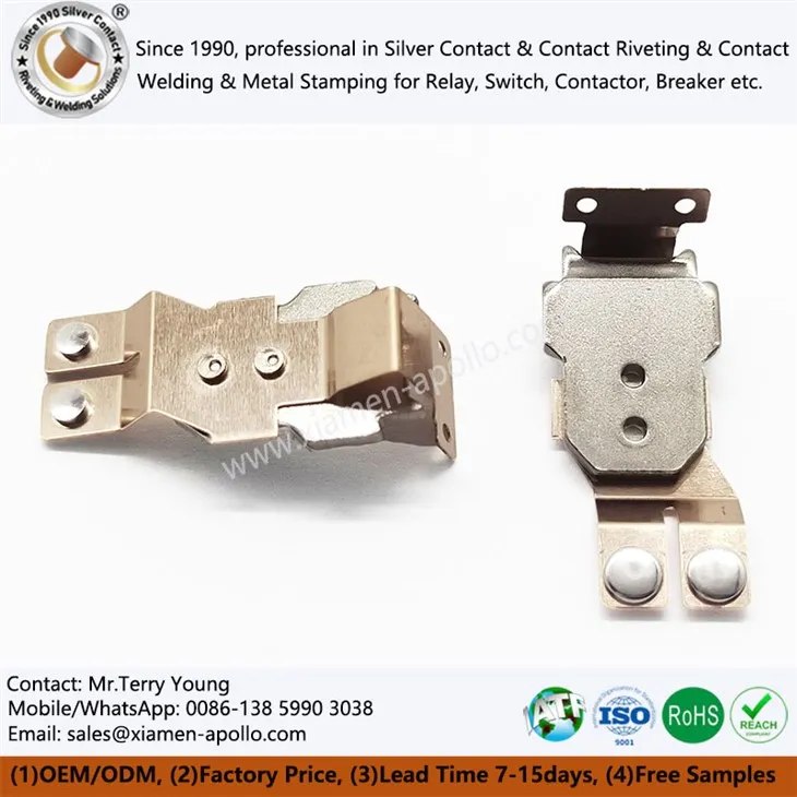 Nitade berylliumkoppararmaturkomponenter