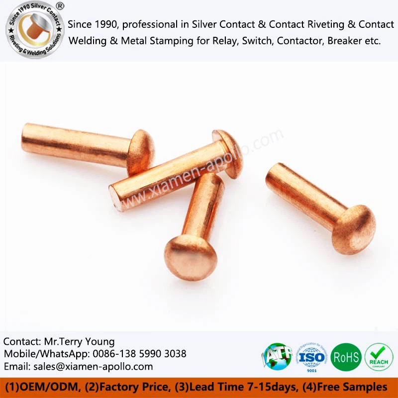 Copper Electrical Contacts Copper Electrical Contacts