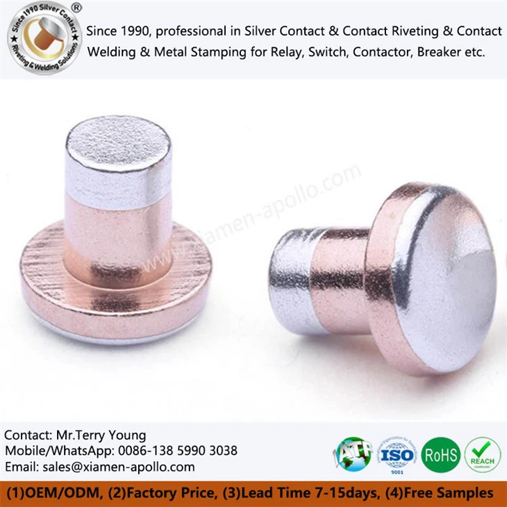 Trimetal silverkontaktnitar